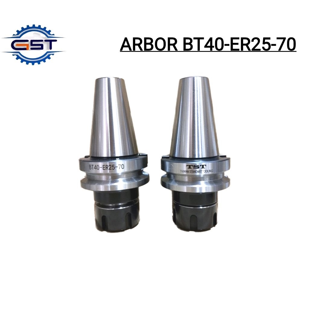 ARBOR BT40-ER25-70 ใหม่ไต้หวันเครื่องมือมาตรฐาน collet Chuck ER 25 Arbor Milling BT40 ER25 70