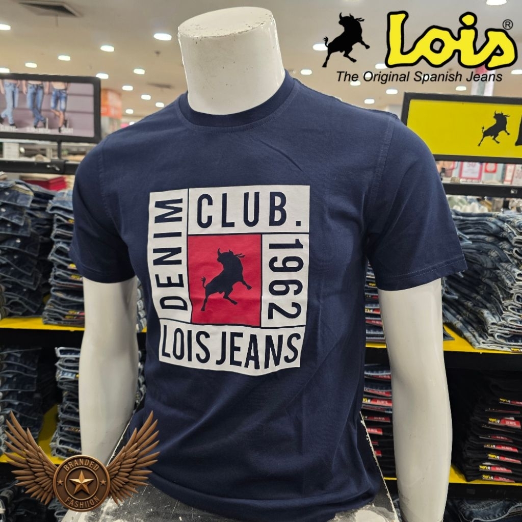 เสื้อยืด LOIS SHORT SLEEVE KSL2446 NAVY
