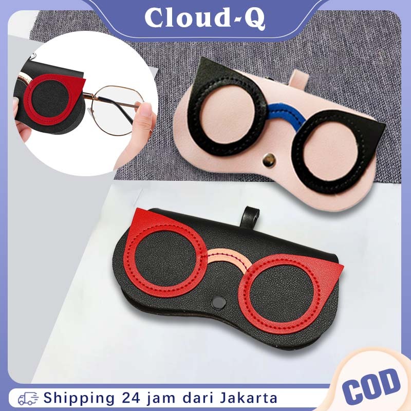 GANTUNGAN GG Bond Glasses Case with Bag Hanger / Travel Glasses Case / GG Bond Glasses Bag