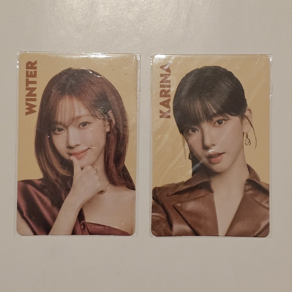 Aespa x Nabati Richoco โฟโต้การ์ดอย่างเป็นทางการ