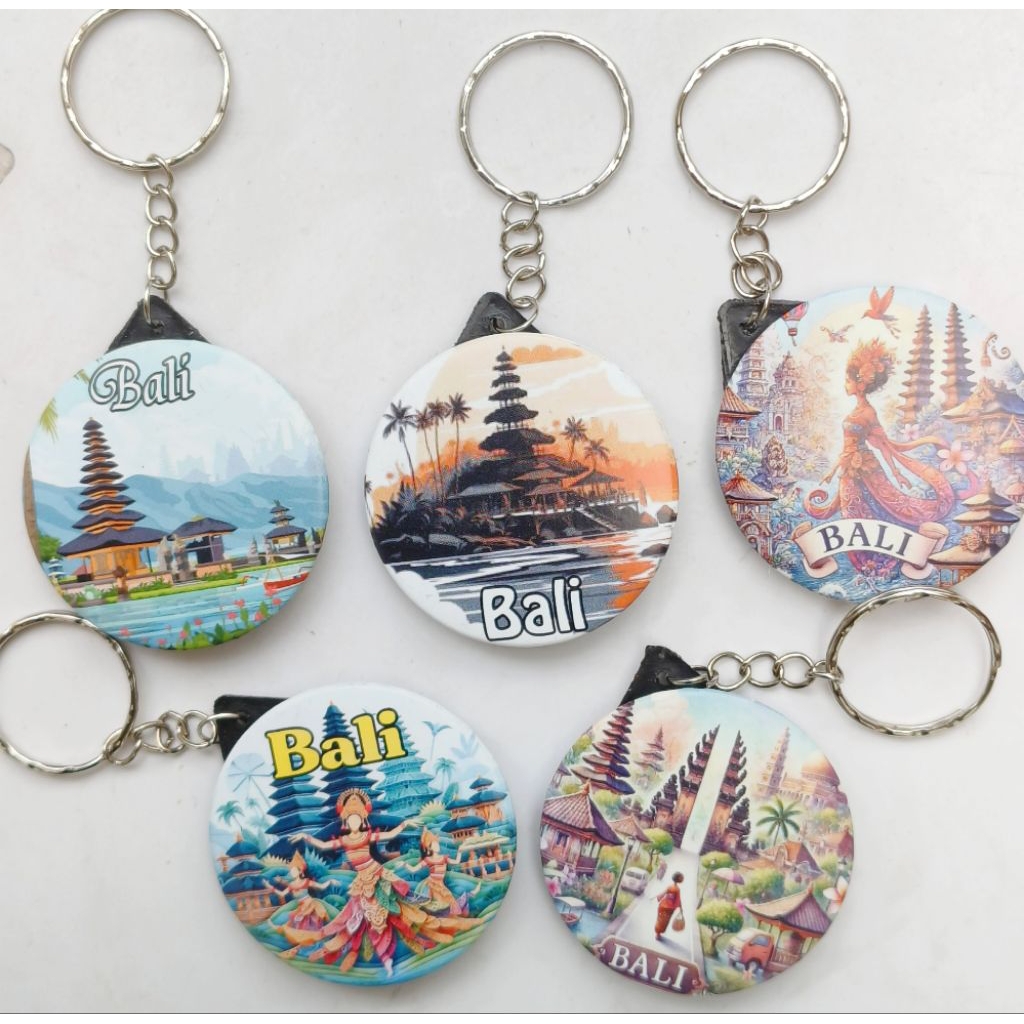 GANTUNGAN COTENTS 50 พวงกุญแจของที่ระลึก ICON BALI