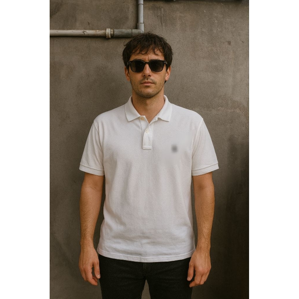 (New one) เสื้อโปโล P0L0 CLUB O1 ไซส์ L (P72 x L55)