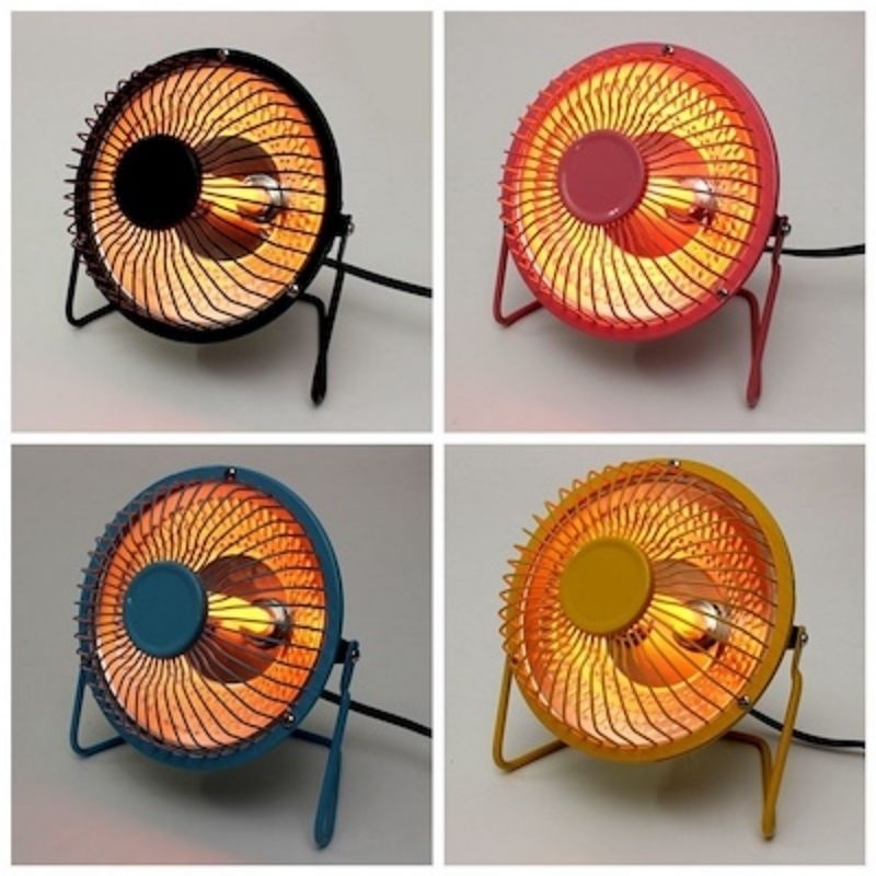 เครื่องทําความร้อนอุณหภูมิห้องแบบพกพา 6 นิ้วเดสก์ท็อปเครื่องทําความร้อนสํานักงาน MINI HEATER ROOM HE