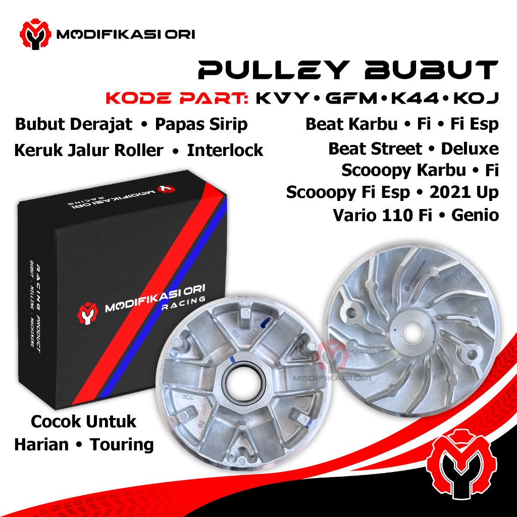 PULLEY SET ROLLER HOUSING FAN PULLEY BEAT ESP FI FAN ROLLER HOUSING BEAT LATHE DEGREES HONDA WORKSHO