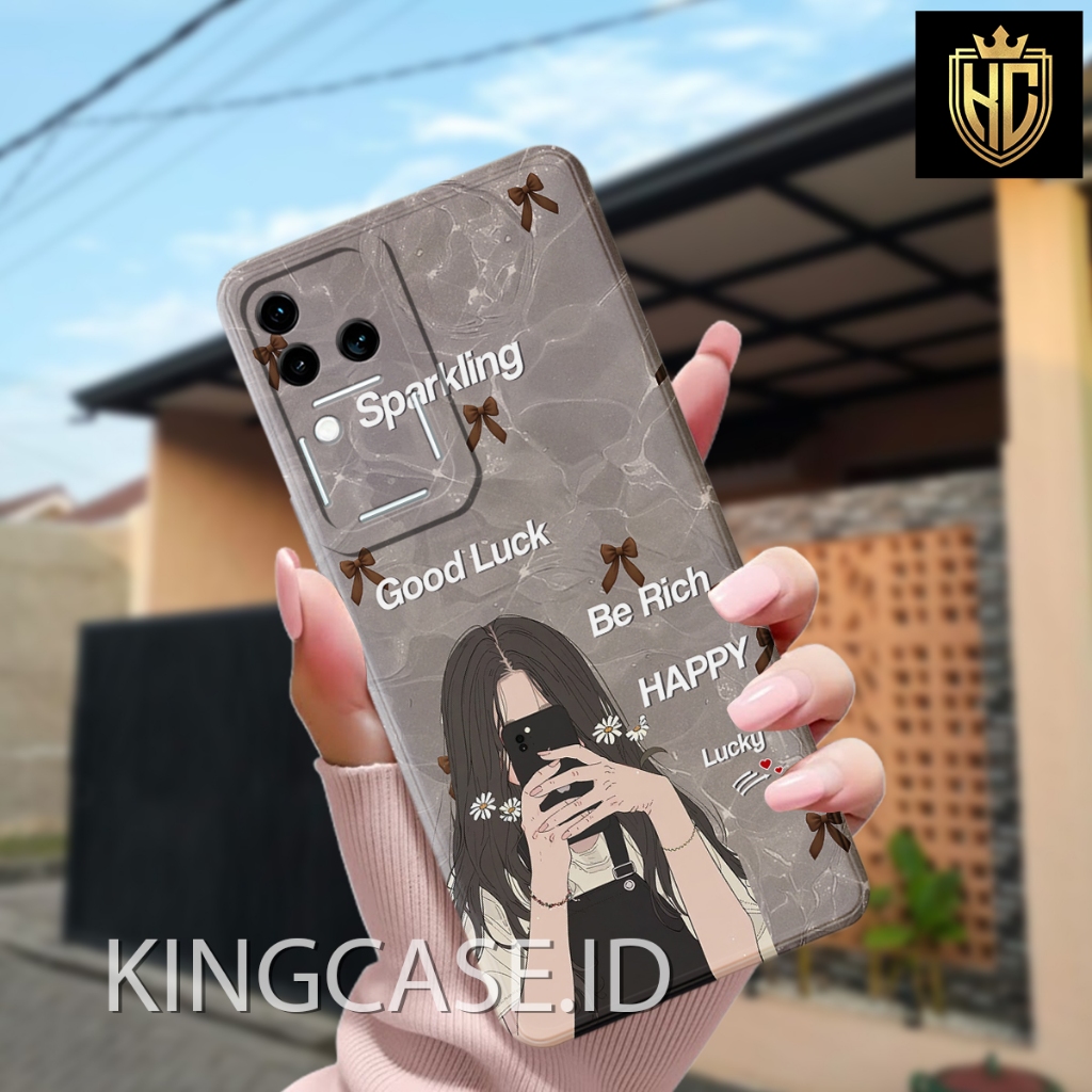 เคส Vivo V30 - Vivo V30 Pro Fashion Case Softcase Macaron Protect Camera Kesing Hp Casing Hp protect