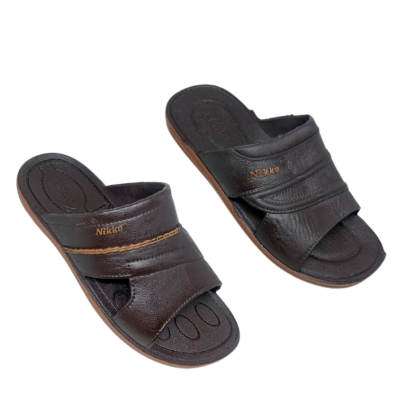 8104 8012 รองเท้าแตะลําลองสําหรับผู้ชาย niko Rubber Slip-on Mens Elegant Official M-XL