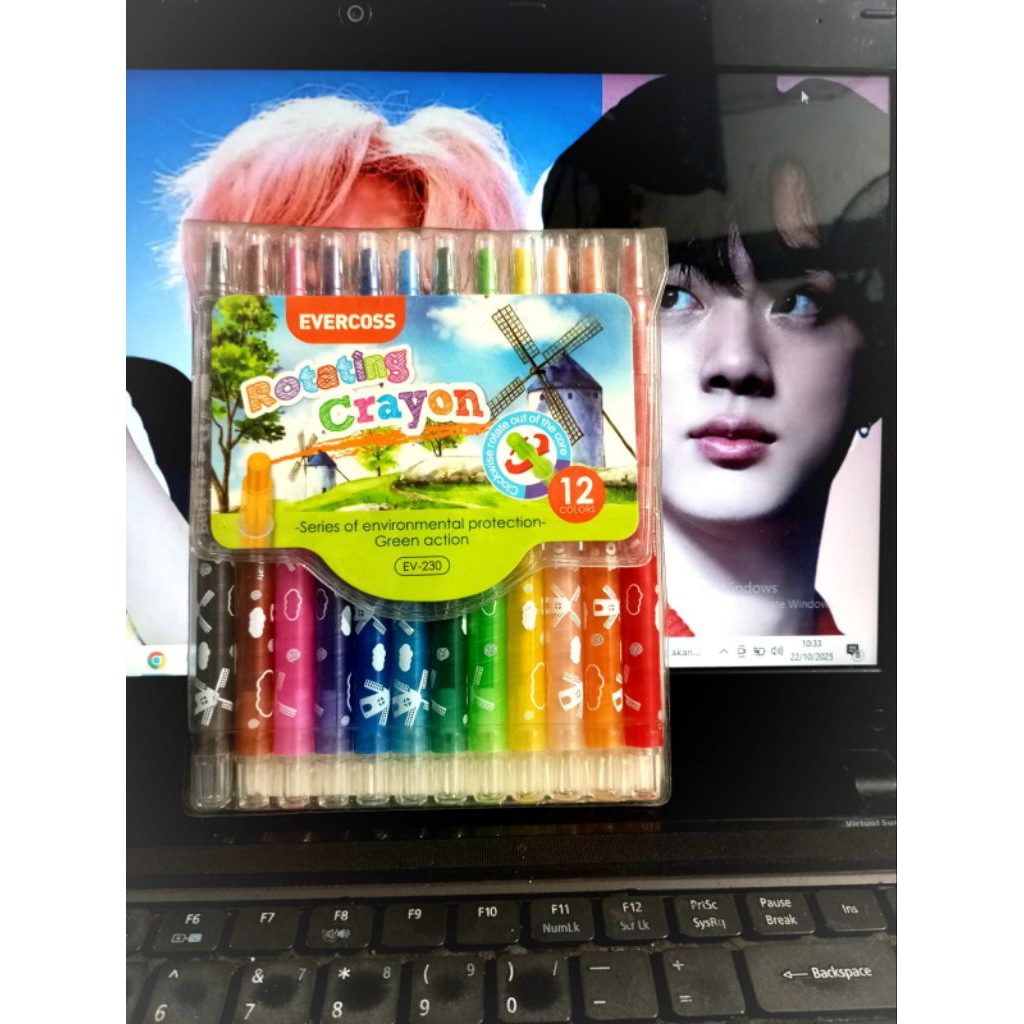 CRAYON PEN EV-230 / LONG ROTATING CRAYON
