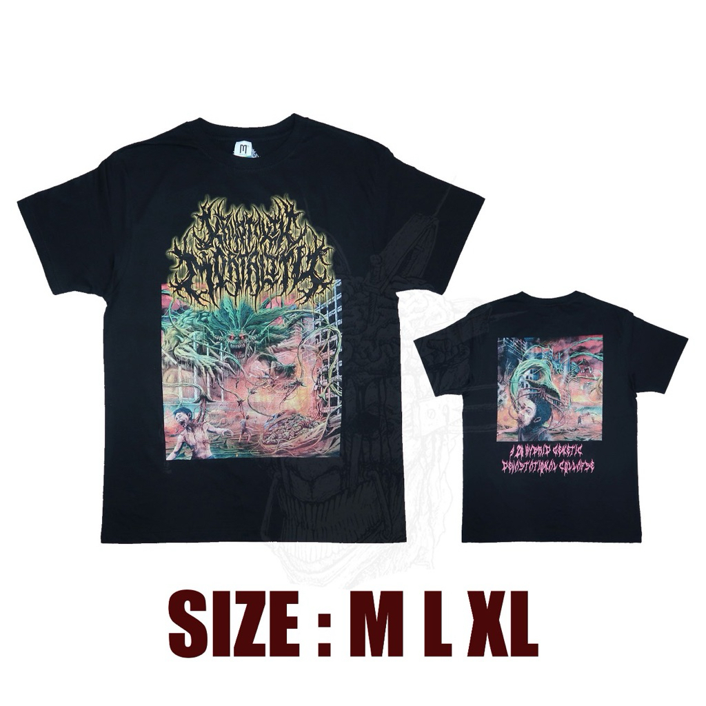 CRYPTOXIX MORTITY 420 hybrid genetic devastational - TSHIRT ORIGINAL เปิดตัวโดยจิตโหดร้าย