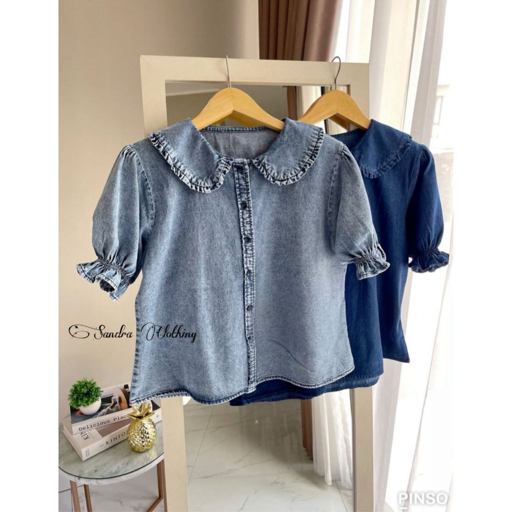 เสื้อซอยยีนส์ Sandrac eiko