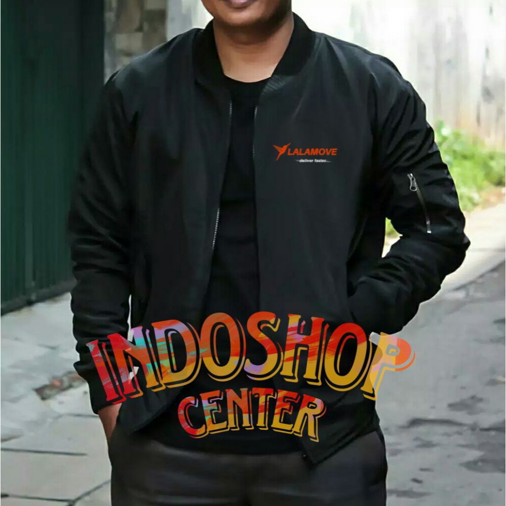 Lalamove Bomber Jacket เสื้อแจ็คเก็ตมอเตอร์ไซค์ Lalamove Driver ใหม่ล่าสุด