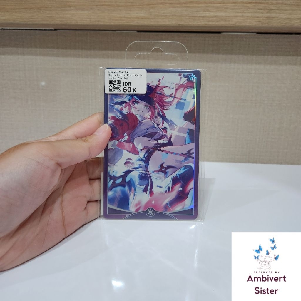 [ SEAL ] การ์ดภาพถ่ายโพลารอยด์ Rappa Original Honkai Star Rail Mihoyo Kyou Hobby Shop