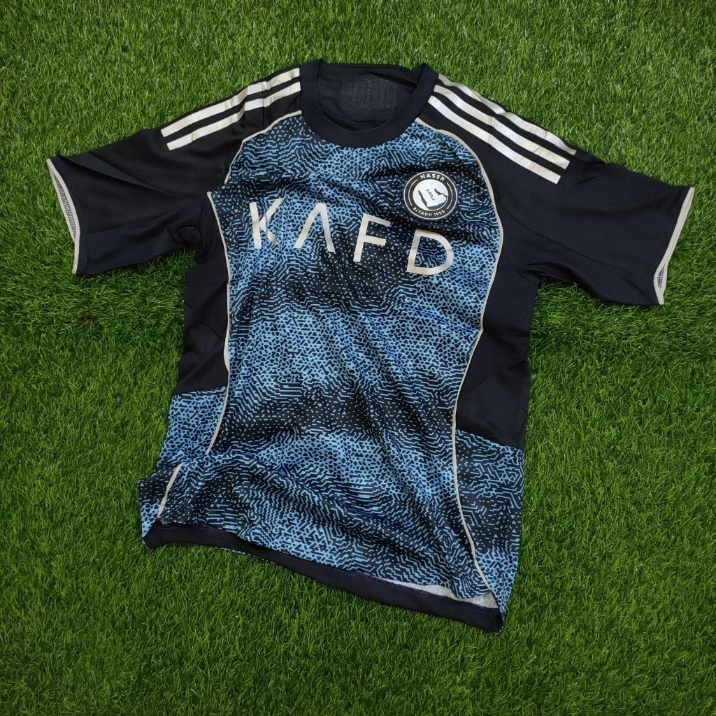 PLAYER ISSUE AL NASSR AWAY FOOTBALL JERSEY NEW 2025 2026 คุณภาพดีที่สุด