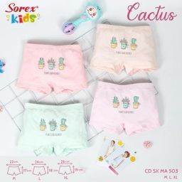 SOREX KIDS GIRL BOXER UK M-XL ราคาหน่วย