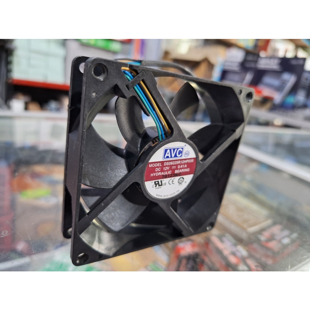 COOLING FAN HIGH SPEED DC BRUSHLESS FAN 9X9CM DC12V AVC HYDRAULIC BEARING