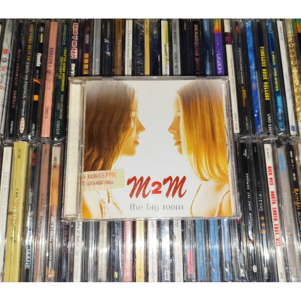 CD M2M - The Big Room Hits Singles Everything, What You Do About Me, อย่า