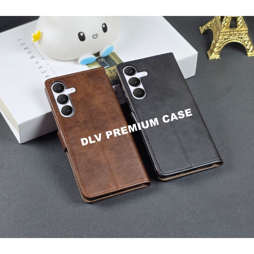 SAMSUNG S25 FE CASE FLIP COVER SWALLOW LEATHER FLIP CASE WALLET SAMSUNG S25 FE