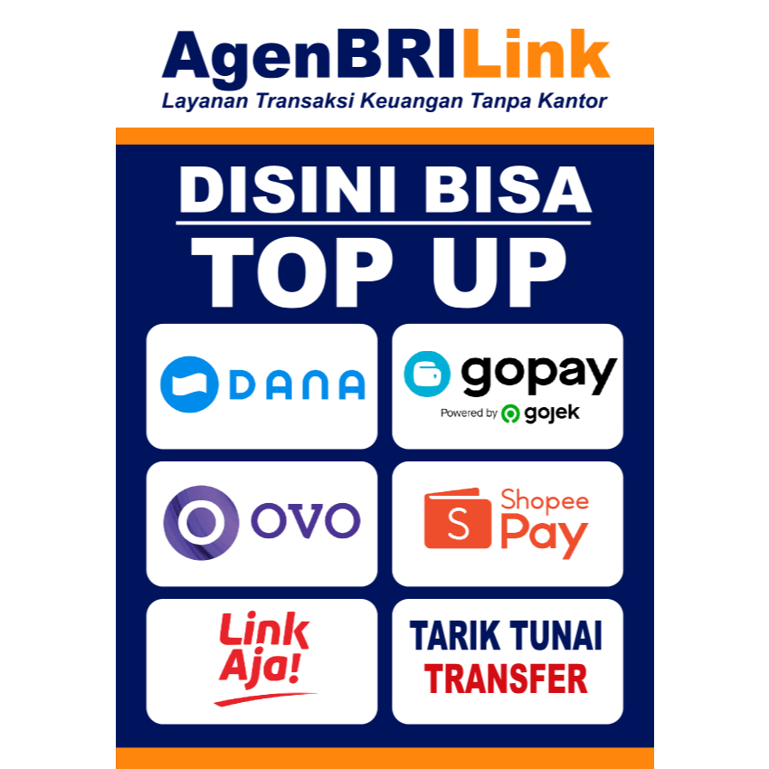 BRILINK ENDURANCE SIGN STICKER / BRILINK STICKER UK 20 X 30 CM