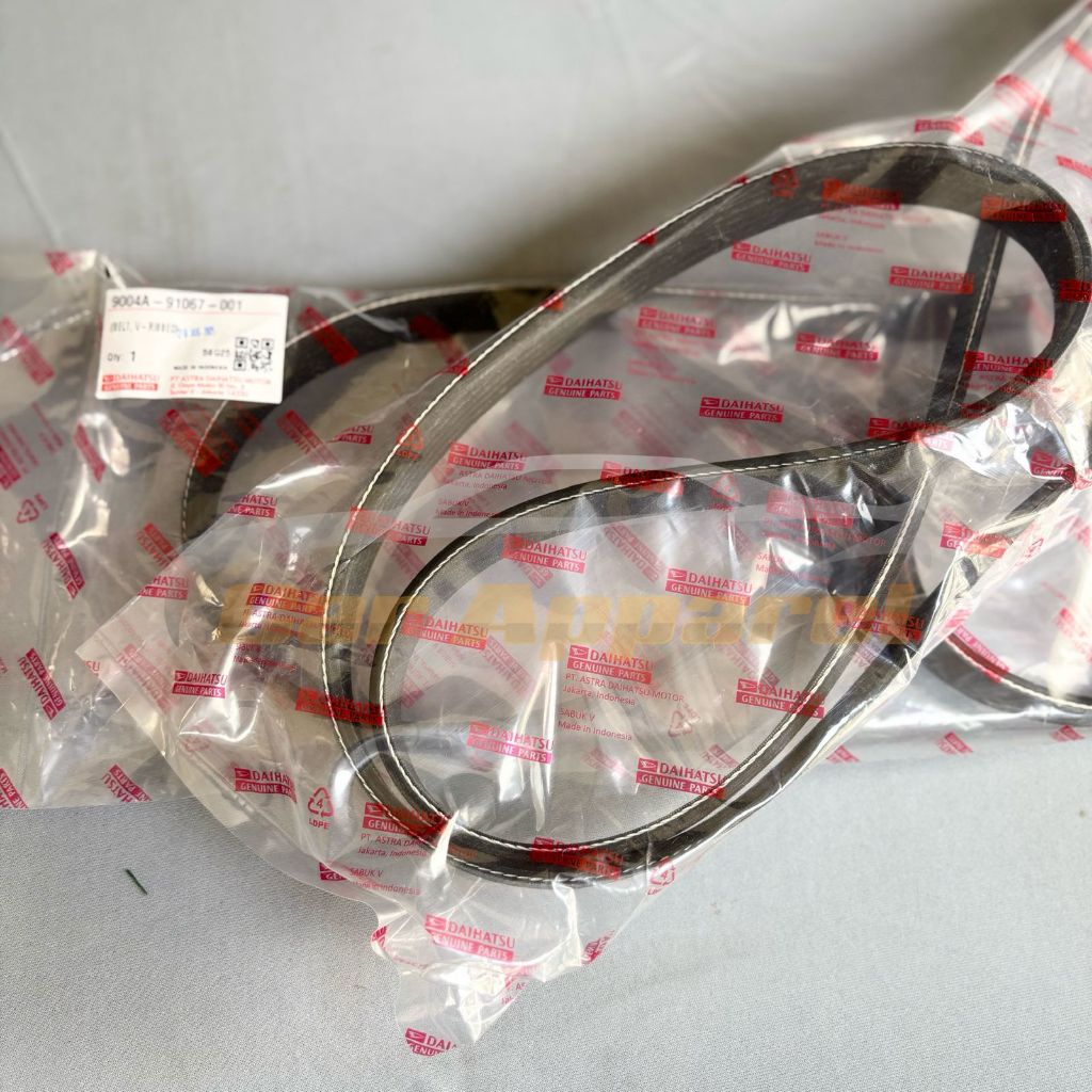 Daihatsu Genuiner FanBelt ใหม่ Rush Terios F800 Gen3 Dual VVTi 2018-2025 Original 6PK1520 พัดลมเข็มข