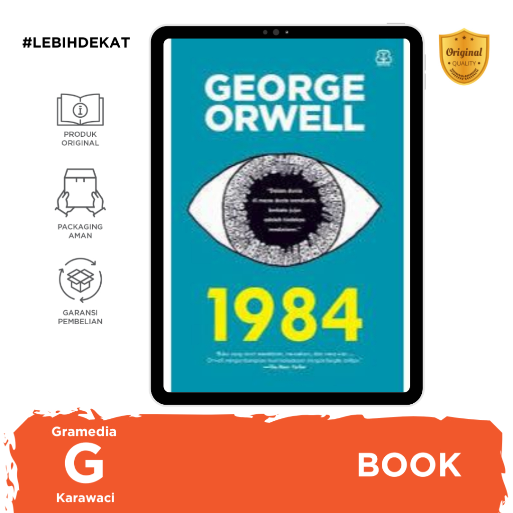 Gramedia Karawaci - George Orwell 1984 - ทําซ้ํา