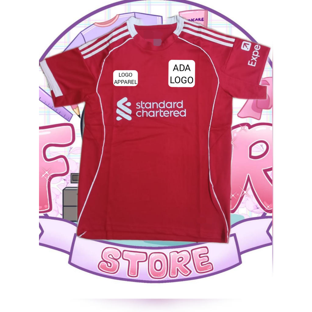 LIP-H0M JERSEY 2025 - 2026 / FOOTBALL JERSEY / FOOTBALL SHIRT / SHORT JERSEY TOP / ADULT