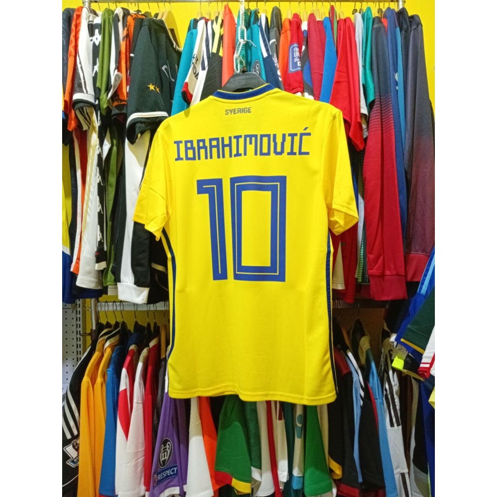GO SWEDEN 2018 IBRAHIMOVIC 10 เสื้อฟุตบอล