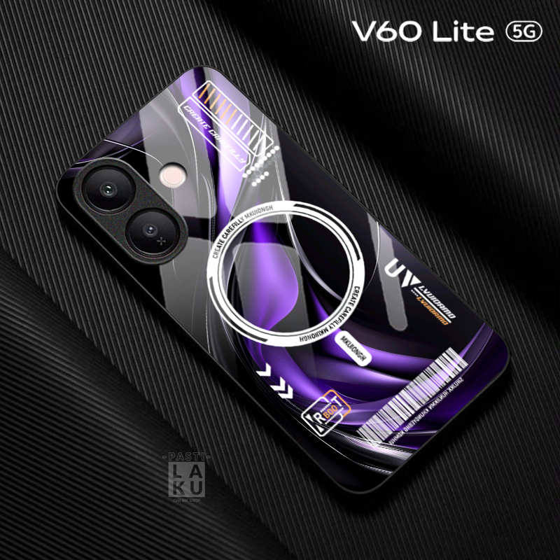 เคสกระจก Vivo V60 Lite 5G รุ่นใหม่ล่าสุด [SF197] ร้าน Pastilaku