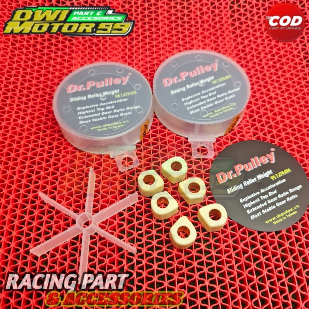SLIDING ROLLER DR.PULLEY 7 8 9 10 GRAM MIO SPORTY SMILE SOUL NOUVO FINO CARBON MIO J GT XRIDE SOUL G