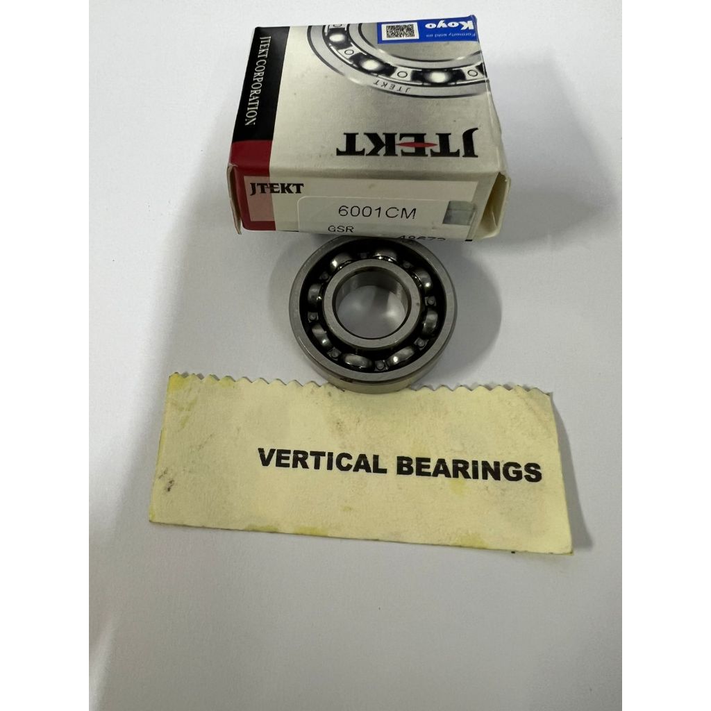 BEARING 6001 KOYO ฝาครอบเปิด