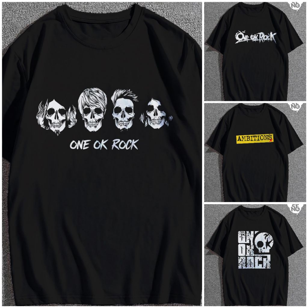 JAPANESE MUSIC BAND DISTRO T-SHIRT ONE OK ROCK OOR