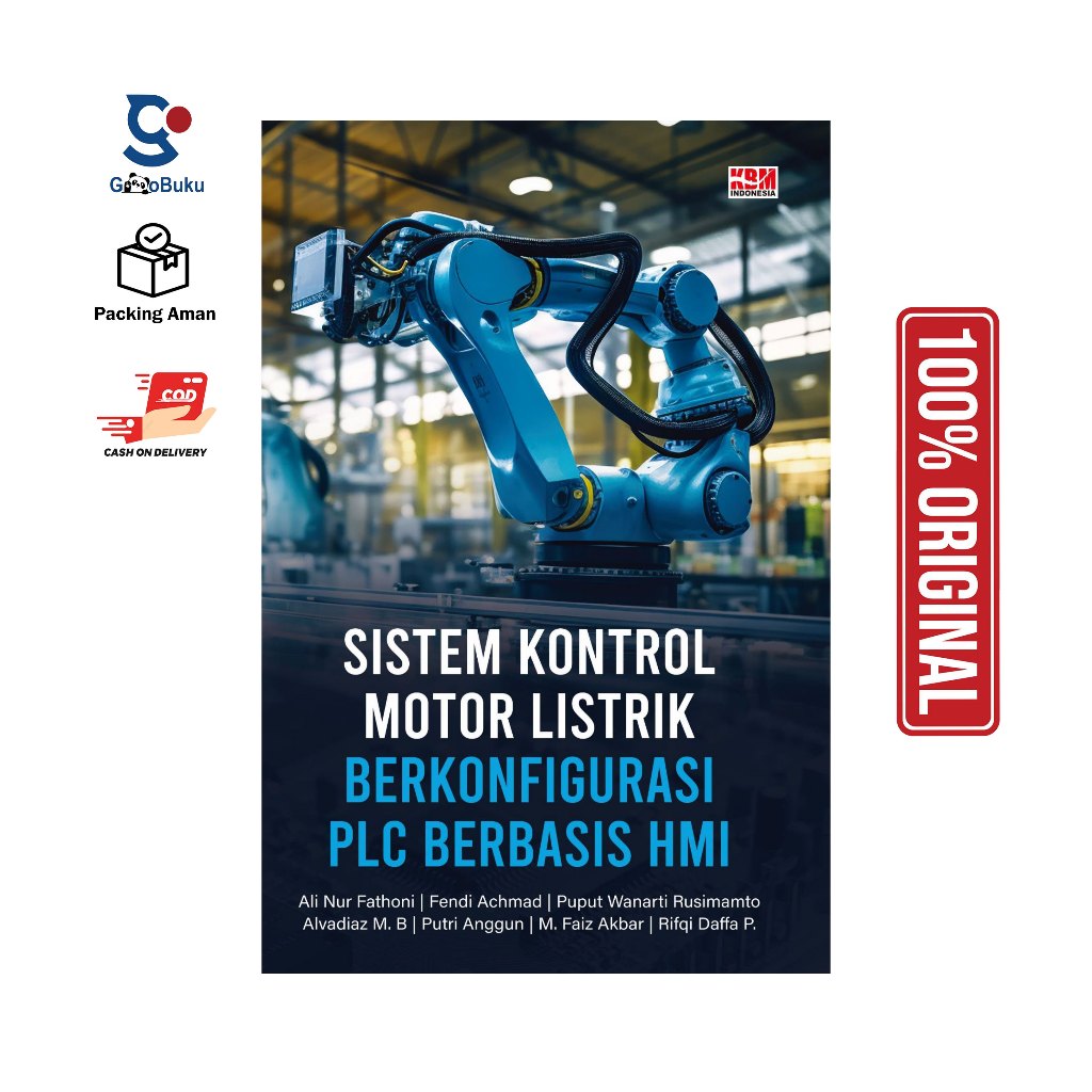 หนังสือระบบควบคุมรถจักรยานยนต์ไฟฟ้า Plc ของ Hmi-Based (137) โดย Ali Nur Fathoni