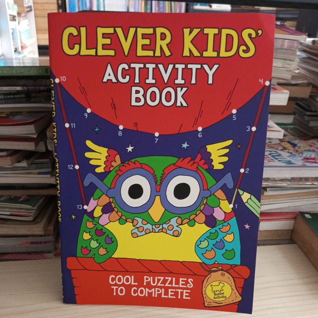 CLEVER KIDS ACTIVITY BOOK COOL PUZZLES เพื่อสมบูรณ์