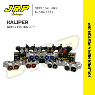JRP - Kaliper Formula 4 Piston Kanan Kiri Full CNC Motor Universal/ Kaliper 4P Depan Belakang
