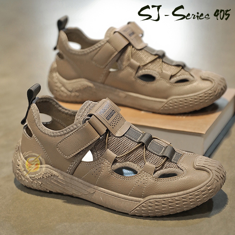 [OOS] รองเท้าเดินป่าแบบสวมสําหรับผู้ชายน้ําหนักเบาและสะดวกสบายคุณภาพระดับพรีเมียม - 405