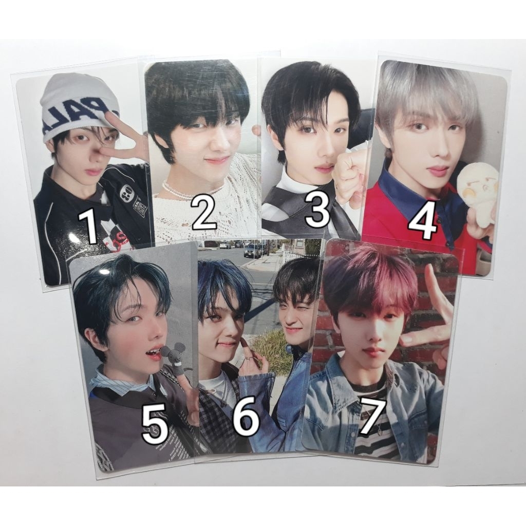 การ์ดรูปถ่ายอย่างเป็นทางการของ Jisung NCT Dream