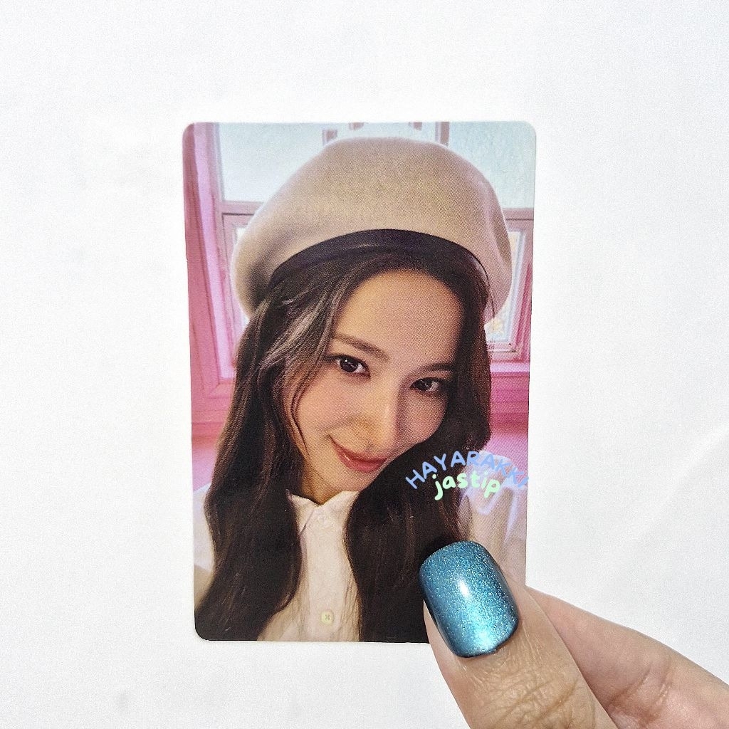 NABATI x TWICE การ์ดรูปถ่าย Sana