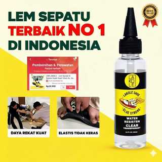 LEM LAKOLE - Lem Sepatu & Sandal Super Kuat Tahan Air - Lem Terbaik untuk Semua Jenis Sepatu dan Sandal