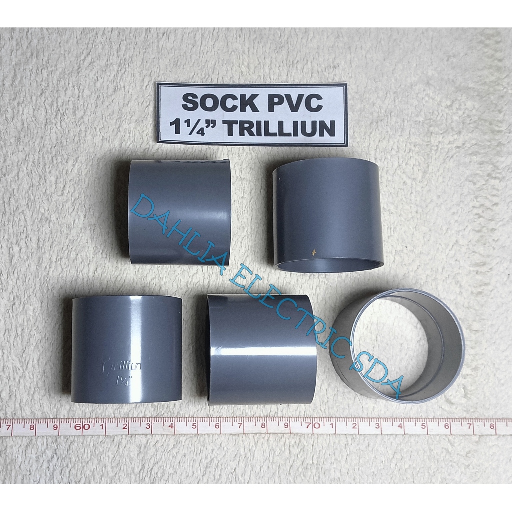 SOCK PVC 1.25 " TRILLION