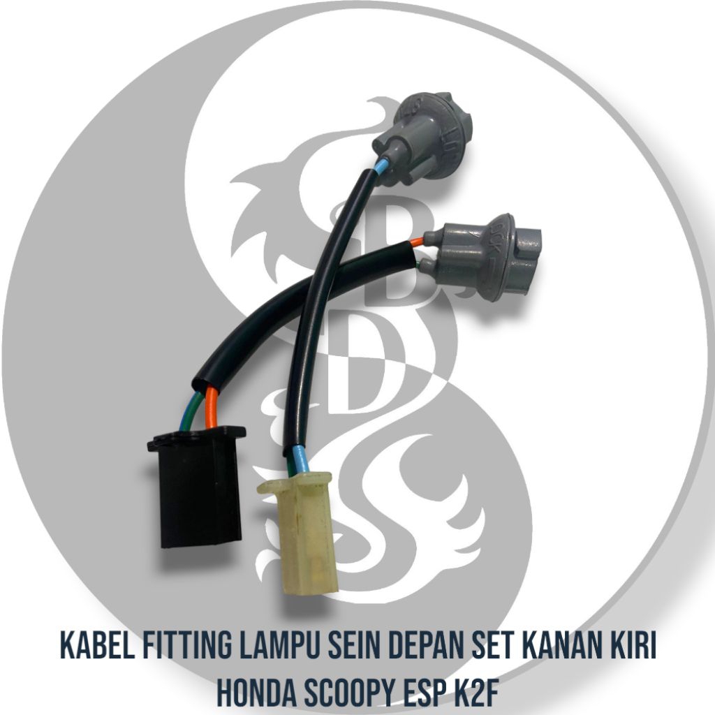ชุดติดตั้งไฟเลี้ยวหน้าขวาซ้าย Honda Scoopy Esp K2f ไฟเลี้ยวใหม่ Honda Scoopy K2F ใหม่