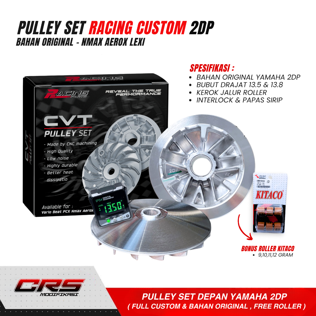 ROLLER HOUSING NMAX PULLEY CUSTOM AEROX RACING ROLLER LATHE RACING NMAX PULLEY CUSTOM AEROX NMAX