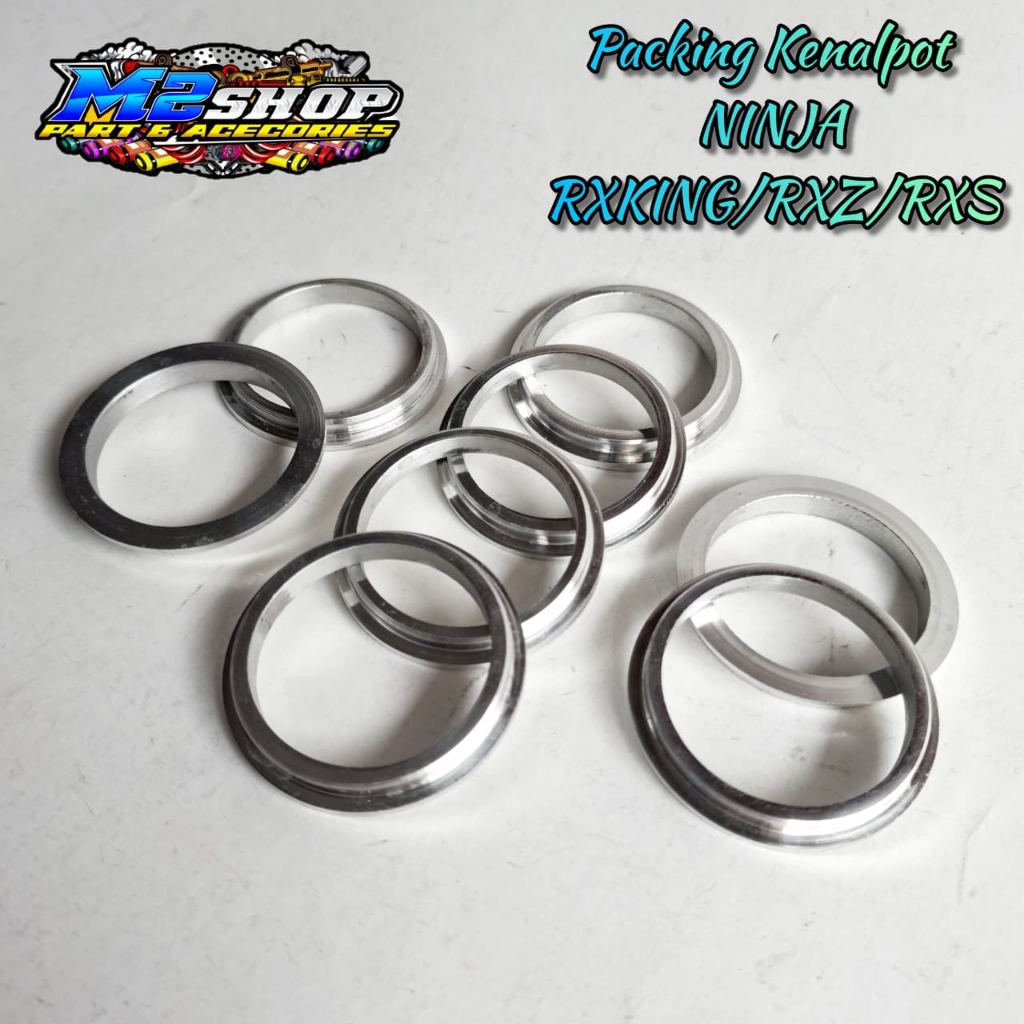 แพ็คเกจท่อไอเสีย Ninja RXZ RX King รุ่น dural วัสดุอลูมิเนียม