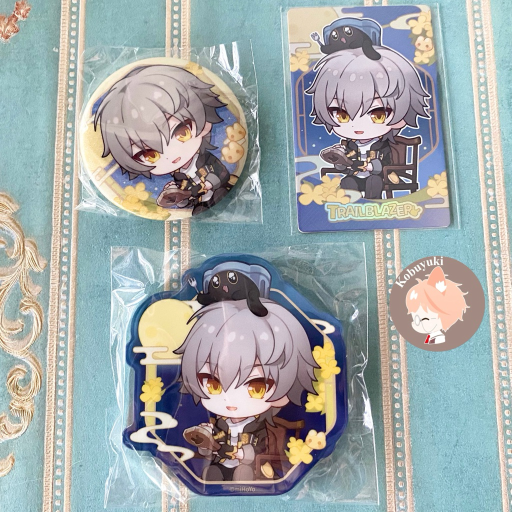 [ชุด] อย่างเป็นทางการจํากัด Caelus กลางฤดูใบไม้ร่วงขนมไหว้พระจันทร์เทศกาลชุดสินค้า merch badge pin ช