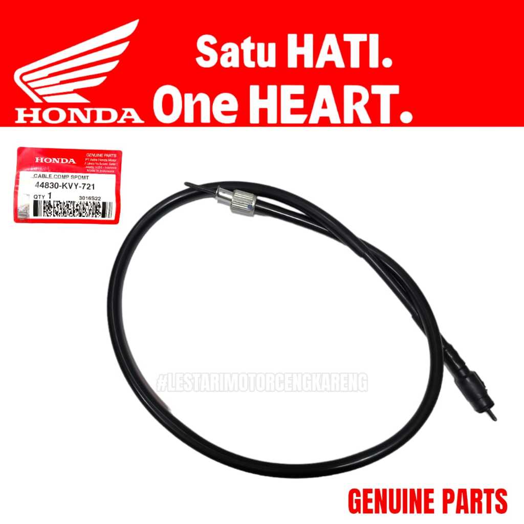 สาย HONDA KILOMETER SPEEDOMETER BEAT FI BEAT VARIO 110 LED ALL MATIC HONDA / SCOOPY / SPACY / VARIO 