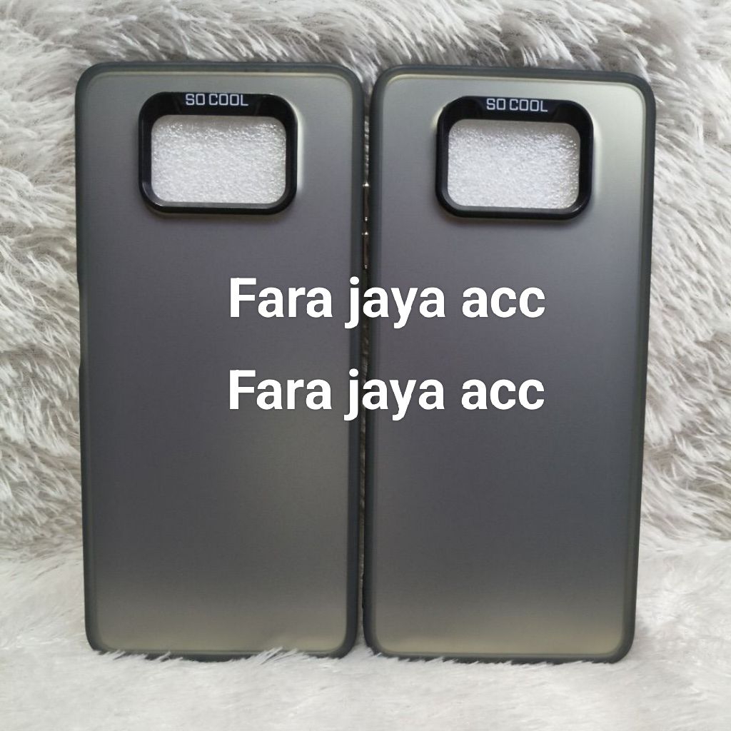 เคสนิ่ม IMD FULL BLACK Xiaomi POCO X3/X3 Pro/X3 NFC ซิลิโคน IMD HYBRID PLATE HOLOGRAM