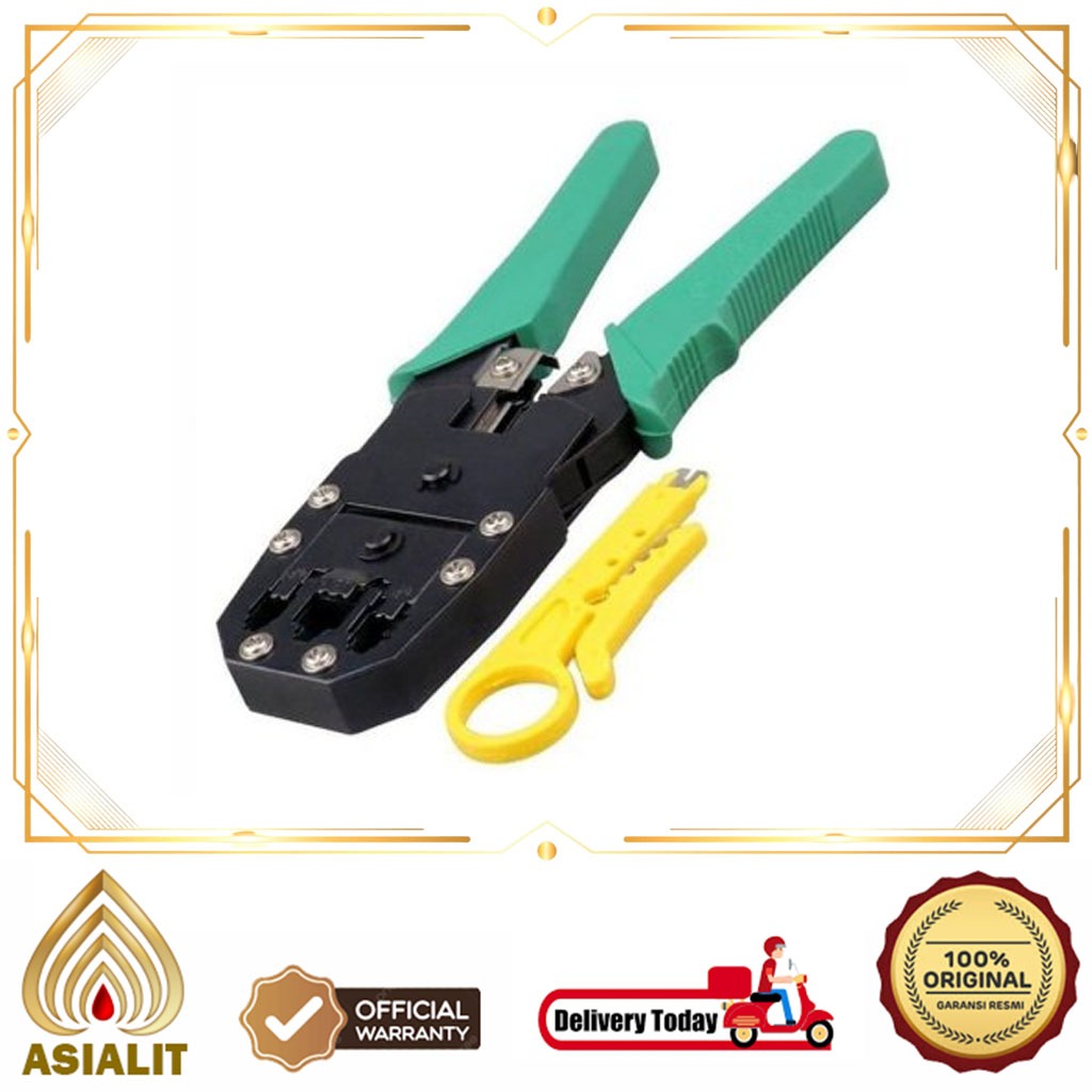 CRIMPING Tool HT-315 เครื่องตัดสายเคเบิล CRIMPING CABLE to Connector RJ11 RJ12 RJ45 HT 315 HT315