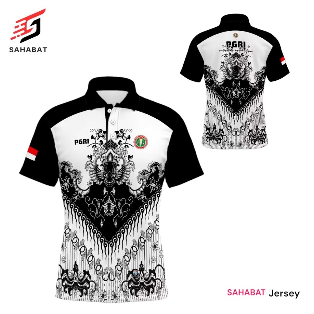 PGRI FulIPrinting 0lahraga Sport Jersey