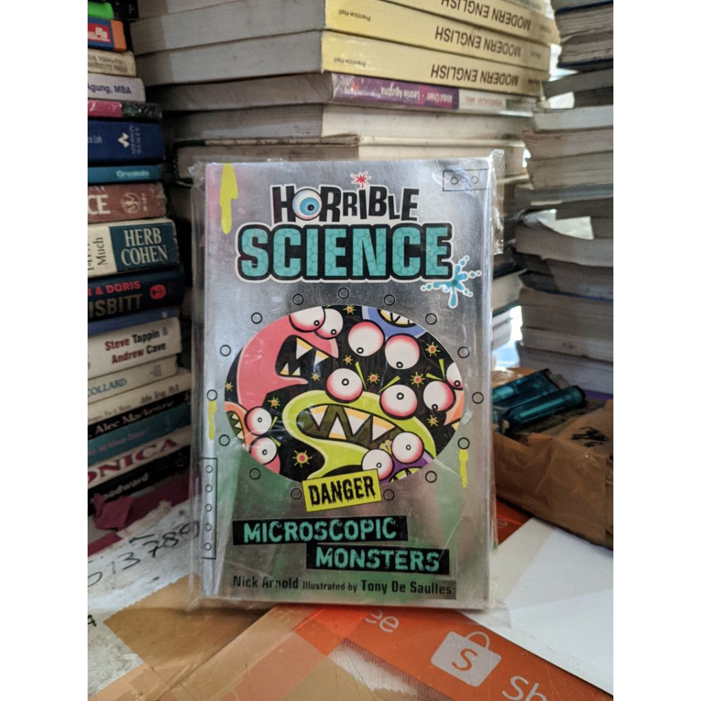 Horrible Science Danger Microspic Monsters Comic