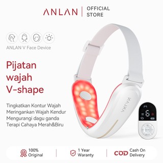 ANLAN V Face Lifting Device Alat Pijit Wajah EMS V-Wajah Penghilang Dagu Ganda Wajah Simetris