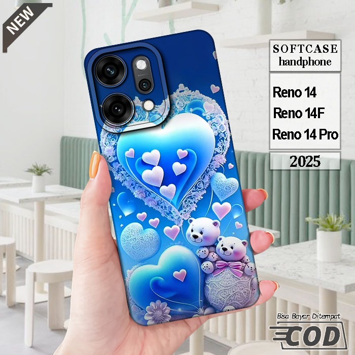 เคส OPPO RENO 14 _OPPO RENO 14F _OPPO RENO 14 PRO _เคสซิลิโคนสีดําใสยืดหยุ่นสุดเท่