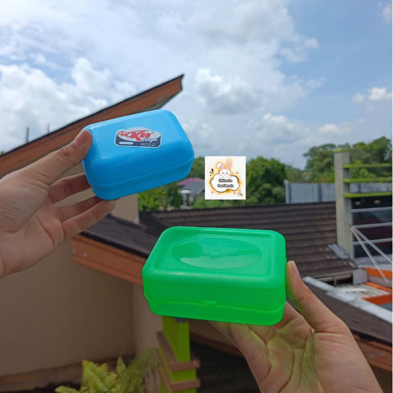 [ 2 ชิ้น ] กล่องสบู่ SAP / ANGEL KH Bath Soap Holder / OK Bar Soap Container