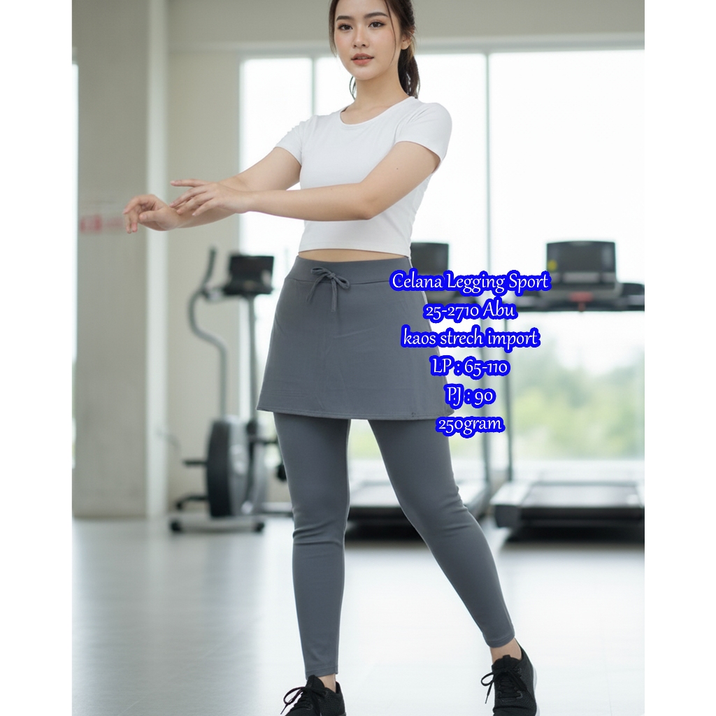 >> BFS - Sport Leggings 25-2710 วัสดุเจอร์ซีย์ยืดนําเข้า LP: 65 - 110 PJ: 90